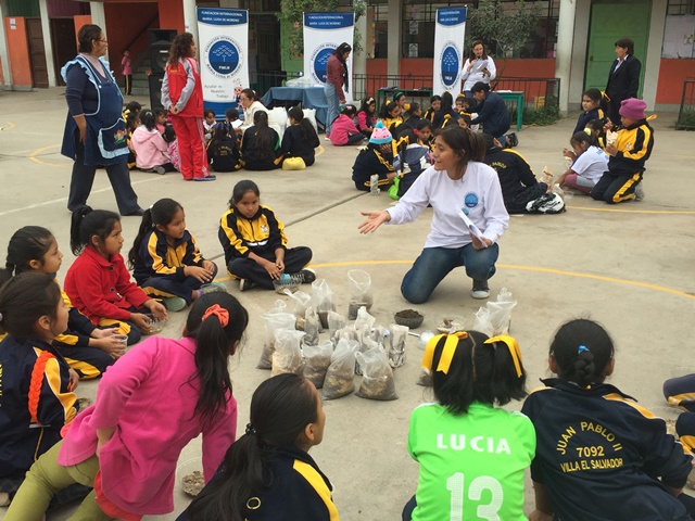 la-fundacion-llevo-a-cabo-su-campana-escuelas-verdes-en-el-distrito-de-villa-el-salvador