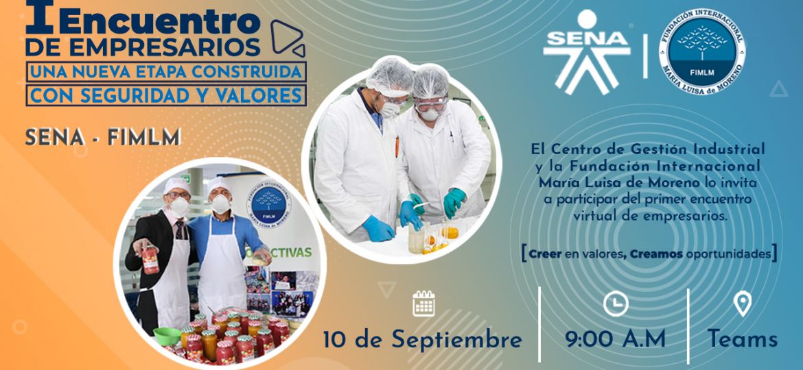 Invitación I ENCUENTRO DE EMPRESARIO FIMLM Y SENA