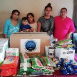 Entrega de ayudas humanitarias a 111 personas en Reynosa, Tamaulipas