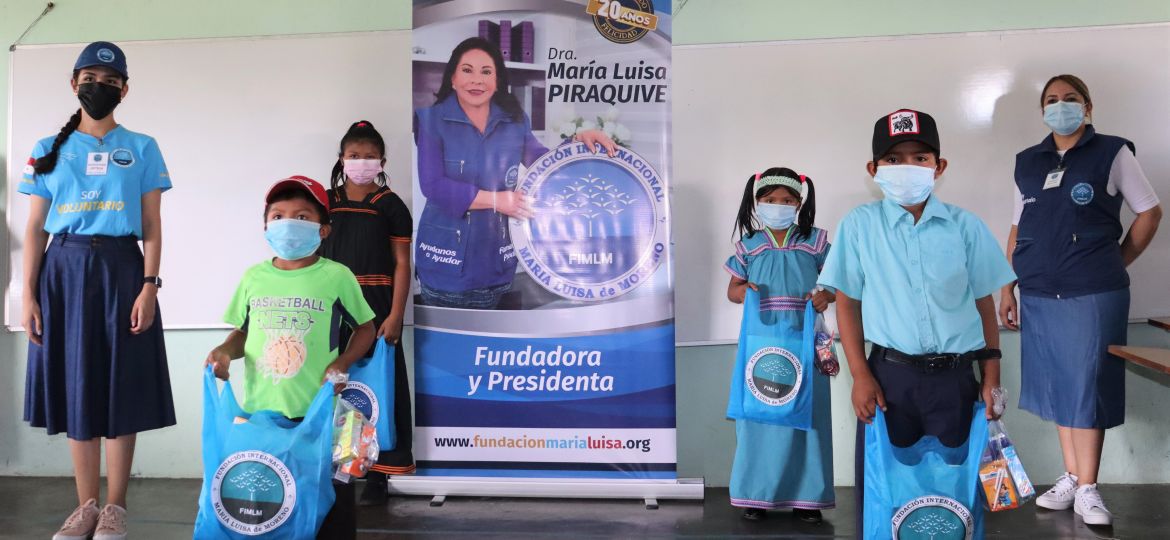 Entrega de kits escolares en Chiriquí 2021