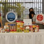 Entrega de bolsas de alimentos en ciudad de panama