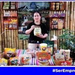 Luz Isuiza con su emprendimiento Delicias Luchita en Expo Emprende Mujer 2021