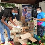 El Banco de Alimentos de Panamá entrega donación a la Fundación para beneficiar a 50 familias. Mayo 2021