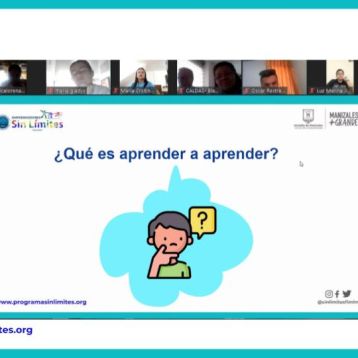 Aprender a aprender: primera clase de los participantes de Sin Límites