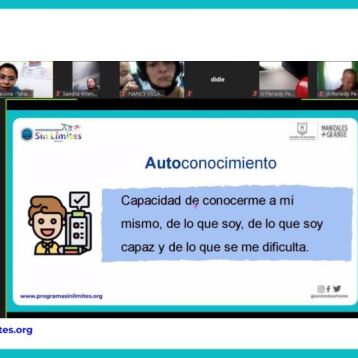 Tercera clase del grupo de personas con discapacidad física del proyecto Sin Límites. Julio 2021