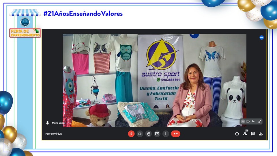 Emprendedora ecuatoriana logra que su negocio crezca gracias al apoyo de la Fundación; conoce más sobre Austro Sport