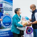 Más familias en Ecuador reciben canastas de víveres y kits de aseo