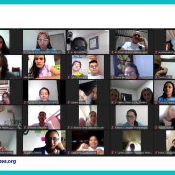 Encuentro de familias con los participantes de Emprendedores Sin Límites. Agosto 2021