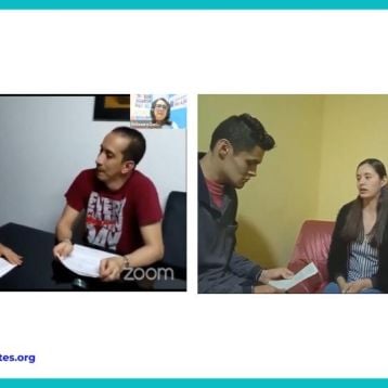 Personas con discapacidad y cuidadores aprenden sobre los aspectos básicos de una entrevista laboral