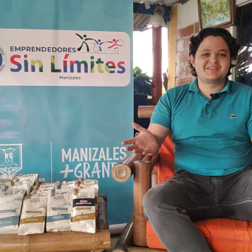 Un emprendimiento con sabor a café colombiano: «Kopi» es la propuesta de Santiago Gómez, participante de Sin Límites