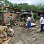 La Fundación, a través del equipo de voluntarios, se ha desplazado a los sectores más afectados por el desastre natural.