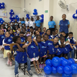 La Fundación realizó una divertida y emotiva jornada en el municipio de Turbo • Antioquia, donde 35 niños y niñas disfrutaron un agradable espacio lleno de aprendizajes y sonrisas.