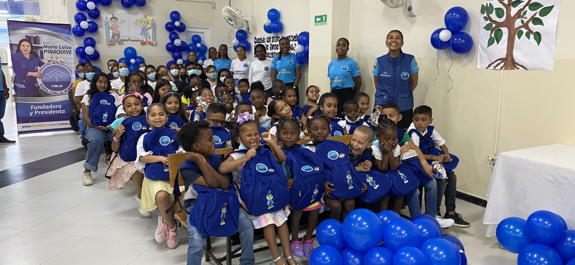 La Fundación realizó una divertida y emotiva jornada en el municipio de Turbo • Antioquia, donde 35 niños y niñas disfrutaron un agradable espacio lleno de aprendizajes y sonrisas.