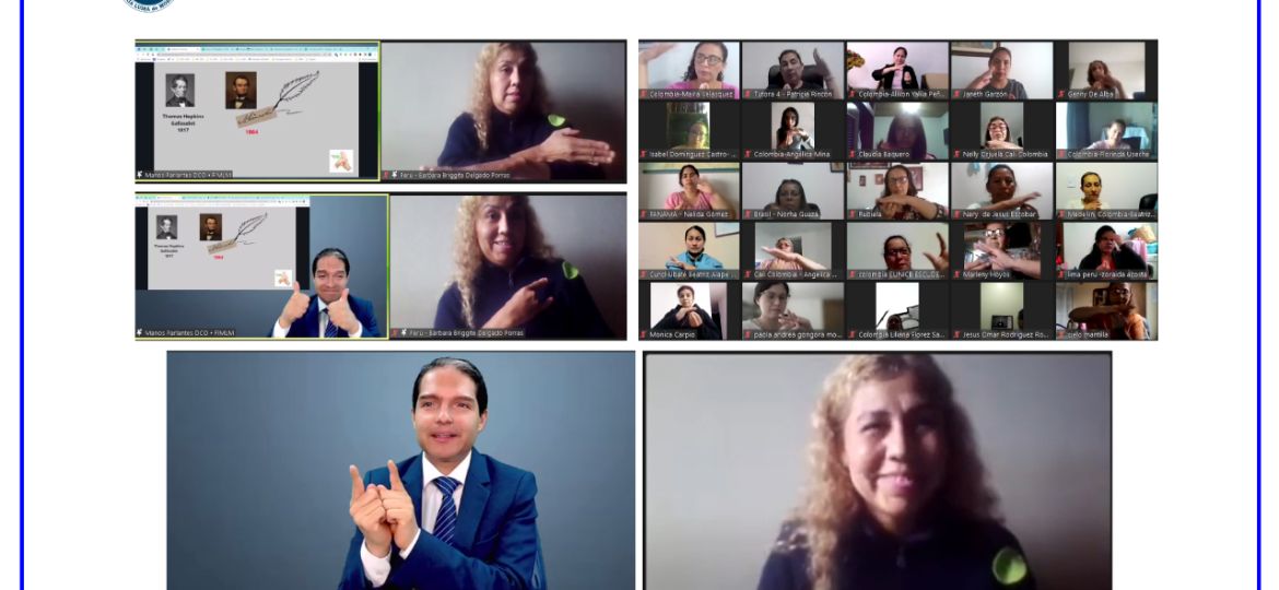 presentaciones en lengua de señas colombiana curso manos parlantes fimlm