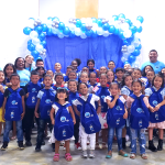 La Fundación realizó la entrega de kits completos de útiles escolares a los niños y niñas de Chigorodó • Antioquia.