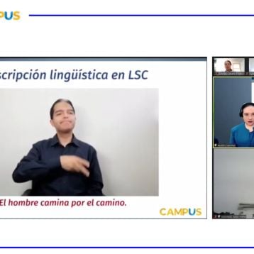 La descripción en la Lengua de Señas Colombiana