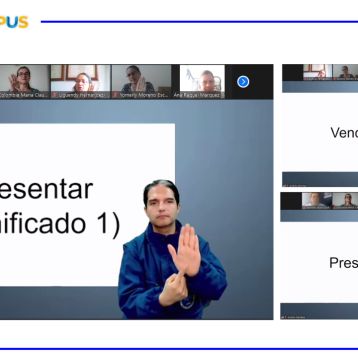 En el curso manos parlantes se aprende sobre las habilidades de las personas con discapacidad