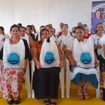 Beneficiarios del Casanare con los kits de mercados entregados por la Fundación