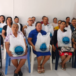 Beneficiarios del Casanare con los kits de mercados entregados por la Fundación