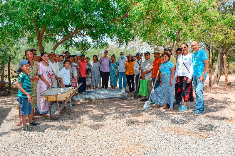 Comunidad indígena Wayuú, en La Guajira, se capacita en procesos agrícolas y de tratamiento de aguas
