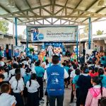 Actividad en la Escuela el Arado en la Chorrera Panamá
