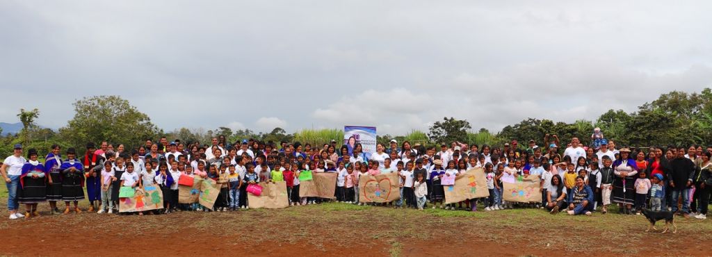 En Cauca, niños Misak celebraron el día de la familia