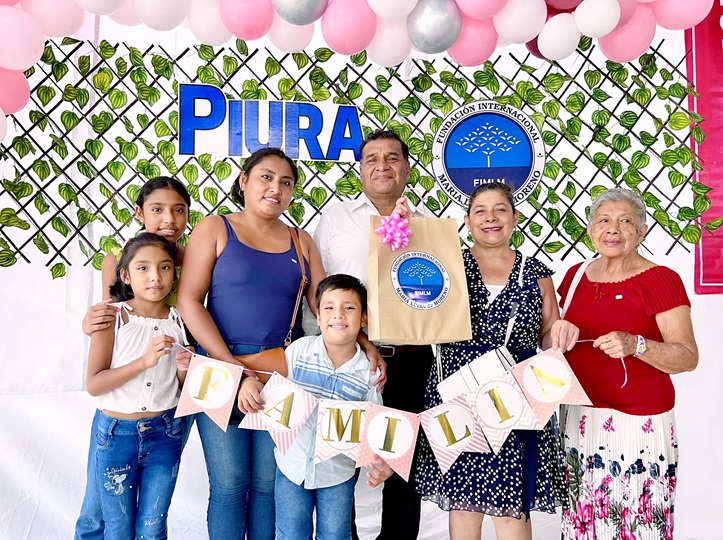En un encuentro Inolvidable familias de la ciudad de Piura en Perú, disfrutaron de evento de integración