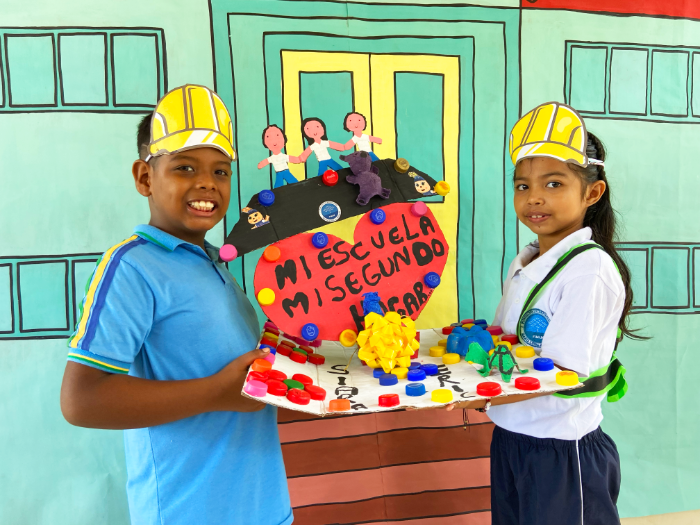 Estudiantes de Urabá, Antioquia aprenden a cuidar su escuela como su segundo hogar