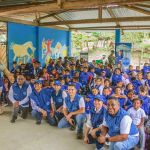 Jornada de entrega de kits escolares Zapayo • Ecuador