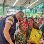 Gracias a la mano amiga de nuestra Fundadora y Presidenta la Dra. María Luisa Piraquive, Personas con Discapacidad recibieron obsequios.