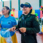 Integrantes de la Policia Nacional acompañaron la jornada de apoyo en beneficio de las Personas Mayores y Personas con Discapacidad