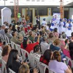 Durante el evento, se llevó a cabo la presentación cultural de dos grupos de danza, quienes deleitaron a los asistentes recordándoles los años dorados.