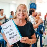 Los participantes del evento disfrutaron de un espacio lúdico donde fomentamos la socialización y recreación, a través de la actividad “Quiero, Puedo y Soy Capaz”, promoviendo de esta manera el valor de la diligencia y la habilidad socioemocional de la autoconfianza.