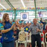 Al ritmo de la música y el folclor, nuestros voluntarios y beneficiarios disfrutaron de una mañana llena de diversión.