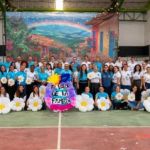 Equipo de voluntarios de corazón en el departamento de Antioquia.