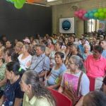 Realizamos una jornada de apoyo para familias vulnerables donde beneficiamos cerca de 100 personas, que participaron de diversas actividades enfocadas en los valores familiares y su importancia para el desarrollo de una sociedad más empática y tolerante.