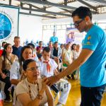 Beneficiada participa durante el Taller del manejo de emociones