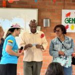 Nuestros beneficiarios participando en las actividades del Taller "La Familia".