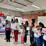 Nuestros beneficiarios participando en las actividades del Taller "La Familia".