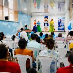 Celebración en familia en el municipio de Santuario, Risaralda