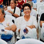 Celebración en familia en el municipio de Santuario, Risaralda