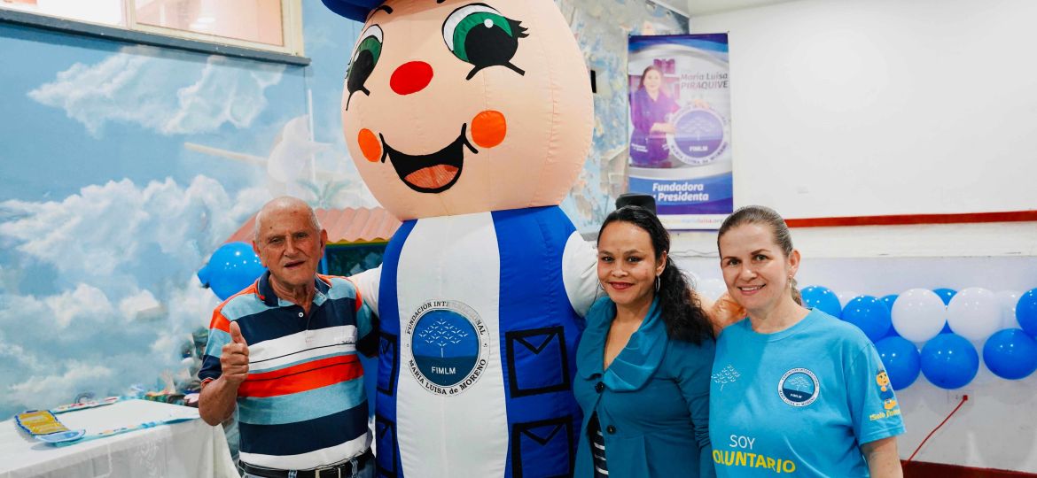 Celebración en familia en el municipio de Santuario, Risaralda