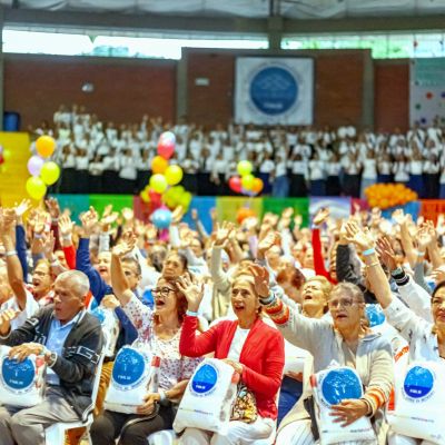 En Risaralda, 600 adultos mayores disfrutaron de un gran evento