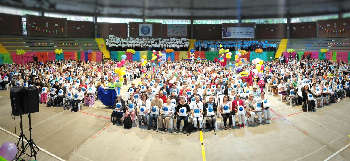 En Risaralda, 600 adultos mayores disfrutaron de un gran evento