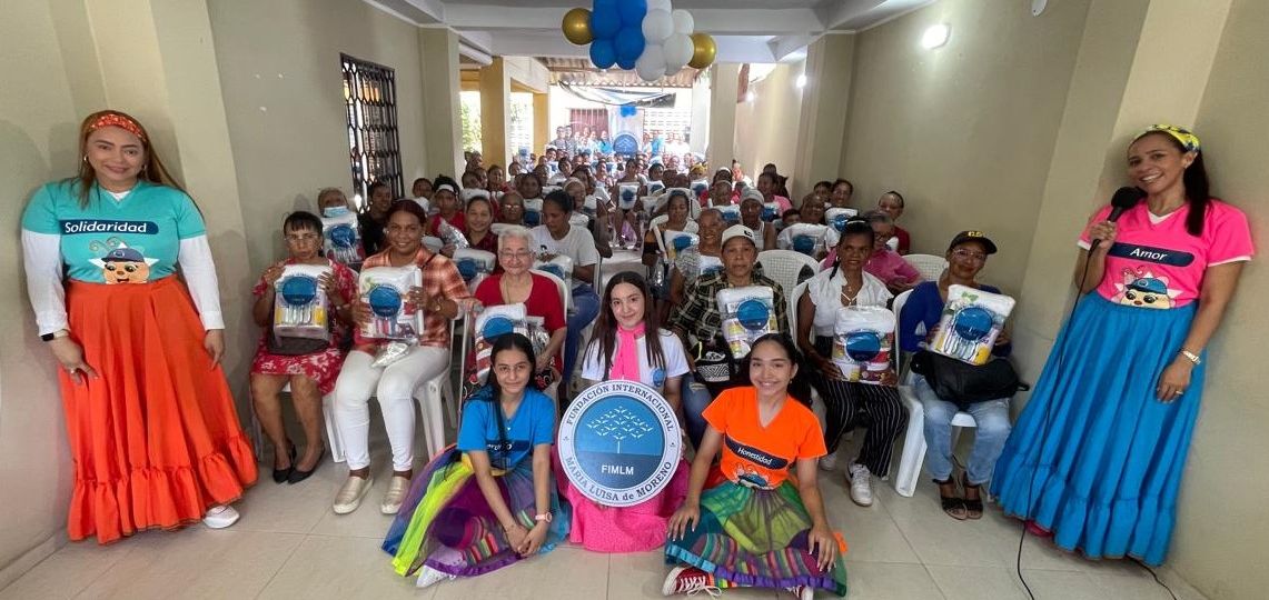 Jornada de ayuda a familias vulnerables en el municipio de Campo de la Cruz Atlántico