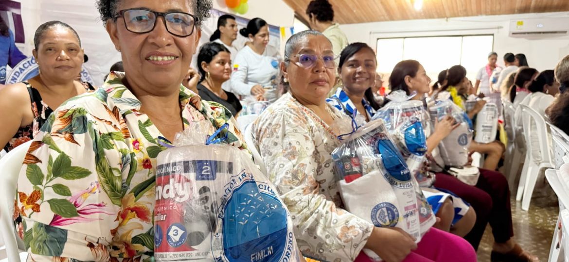 Entrega de kits de aseo a familias vulnerables en Tolú, Sucre