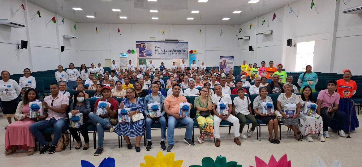 Entrega de kits de aseo a familias vulnerables en Corozal Sucre