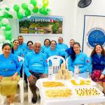 Voluntarios de Iquitos Perú reunidos