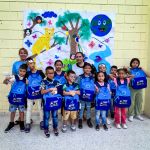 Niños en el municipio de Villamaría, Caldas y en el corregimiento de Irra del departamento de Risaralda, aprenden sobre el cuidado ambiental con el taller "Fortaleciendo Eco-Valores por el medio ambiente".