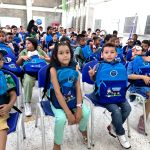 Niños en el municipio de Villamaría, Caldas y en el corregimiento de Irra del departamento de Risaralda, aprenden sobre el cuidado ambiental con el taller "Fortaleciendo Eco-Valores por el medio ambiente".